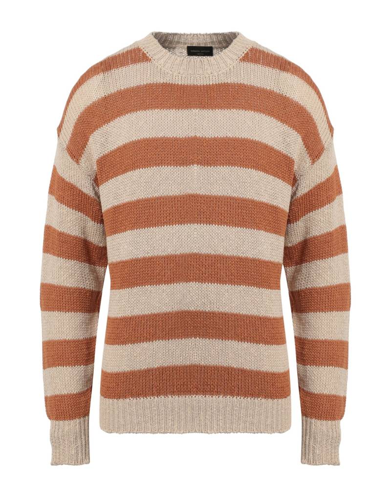 ROBERTO COLLINA Pullover Herren Rostrot von ROBERTO COLLINA