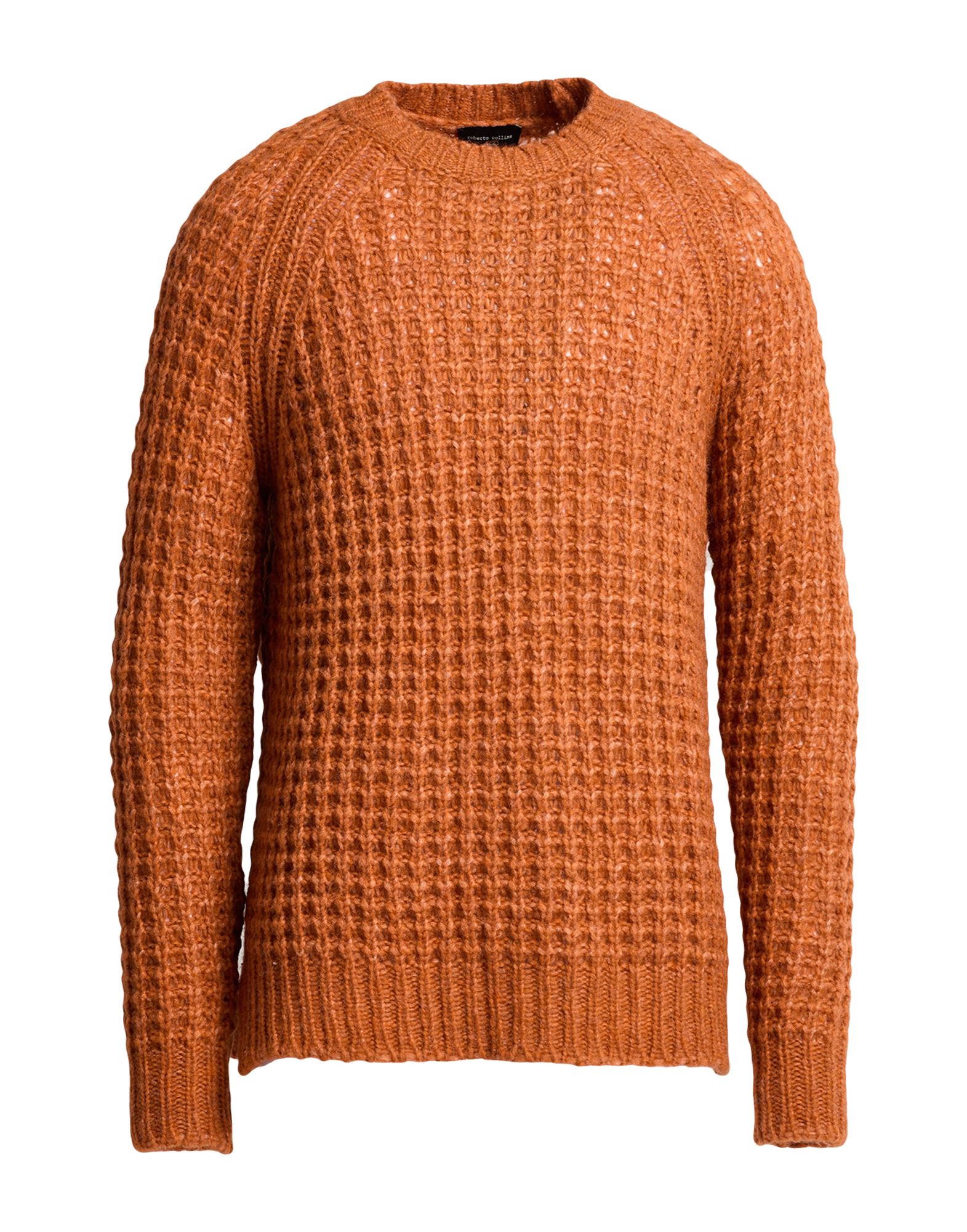 ROBERTO COLLINA Pullover Herren Rostrot von ROBERTO COLLINA