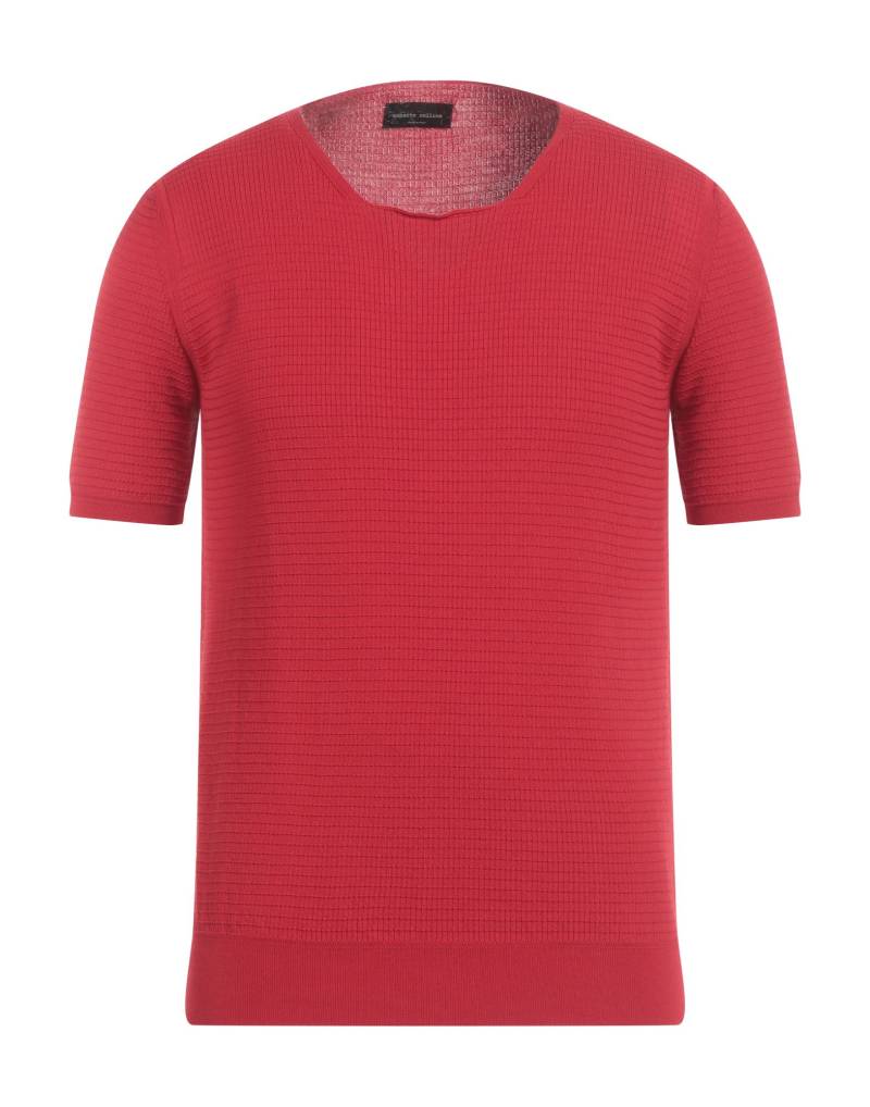 ROBERTO COLLINA Pullover Herren Rot von ROBERTO COLLINA