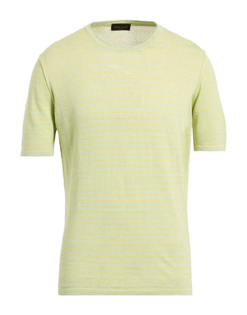 ROBERTO COLLINA Pullover Herren Säuregrün von ROBERTO COLLINA