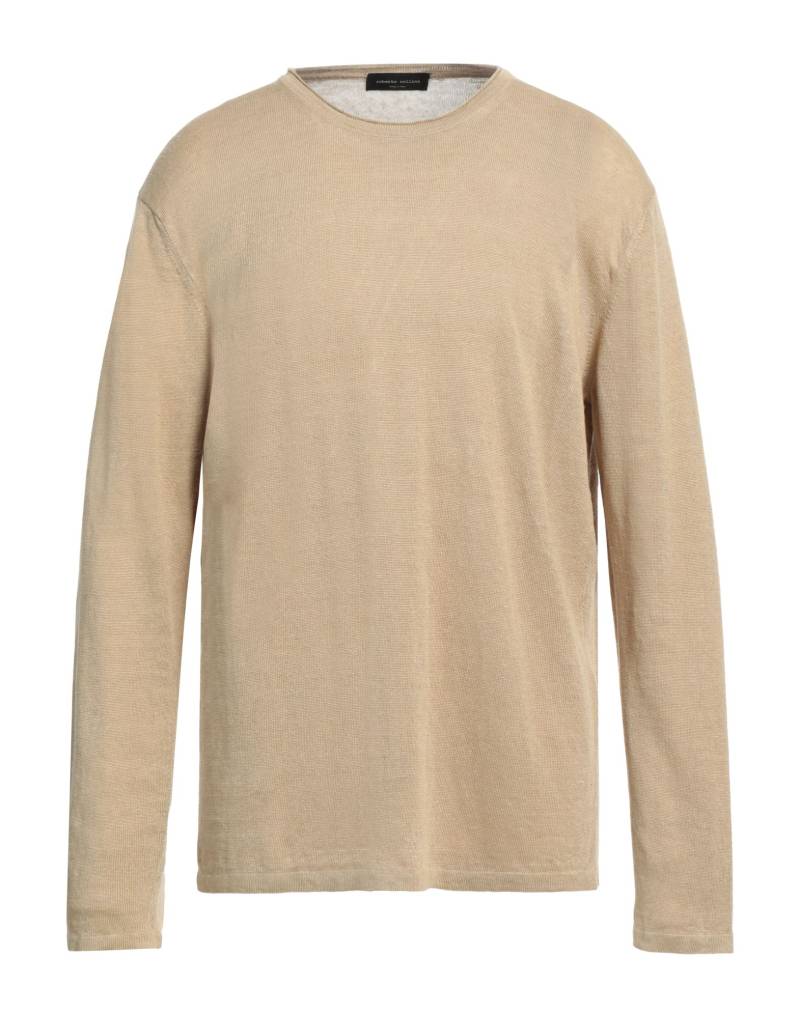 ROBERTO COLLINA Pullover Herren Sand von ROBERTO COLLINA
