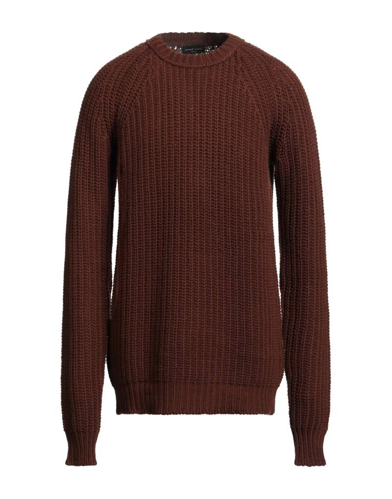 ROBERTO COLLINA Pullover Herren Schokobraun von ROBERTO COLLINA