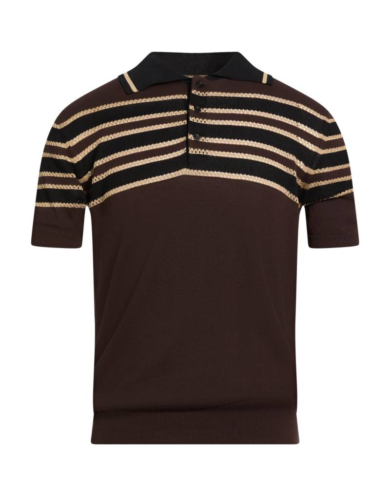 ROBERTO COLLINA Pullover Herren Schokobraun von ROBERTO COLLINA