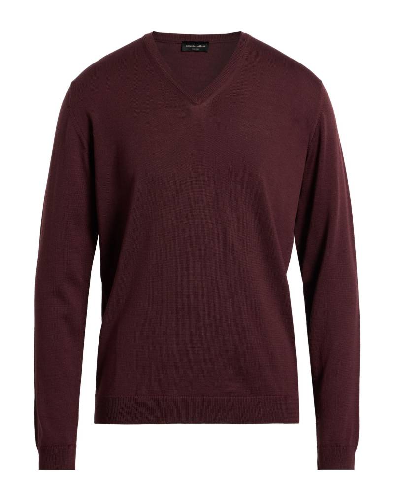 ROBERTO COLLINA Pullover Herren Schokobraun von ROBERTO COLLINA