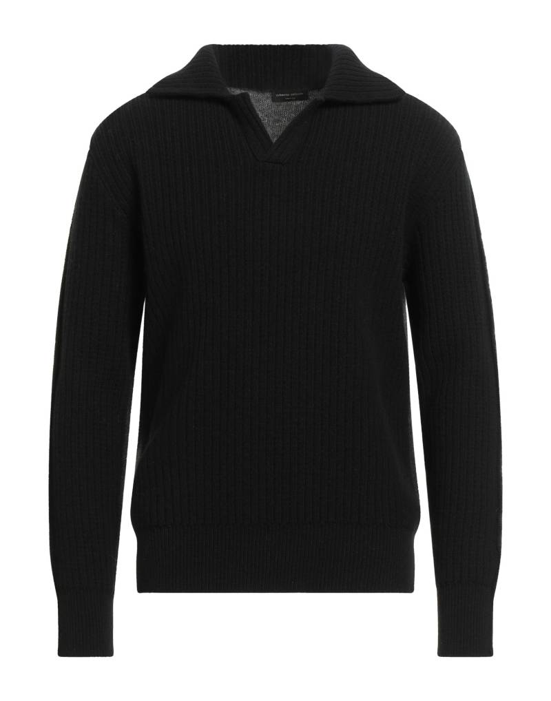 ROBERTO COLLINA Pullover Herren Schwarz von ROBERTO COLLINA