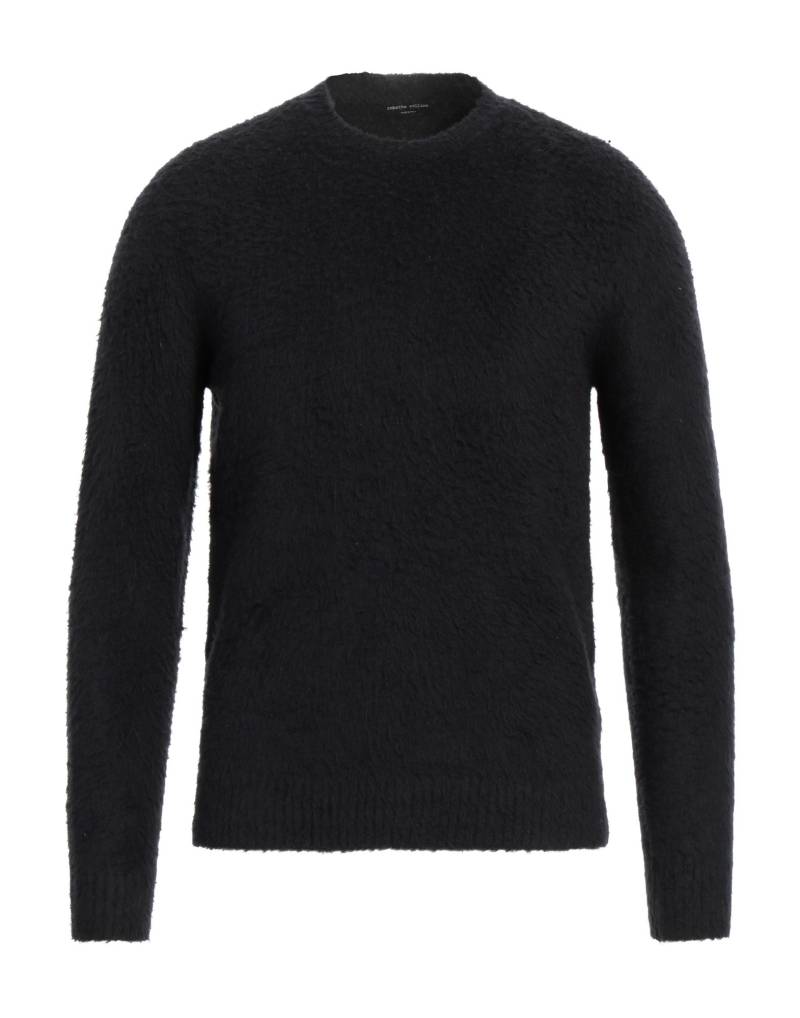 ROBERTO COLLINA Pullover Herren Schwarz von ROBERTO COLLINA