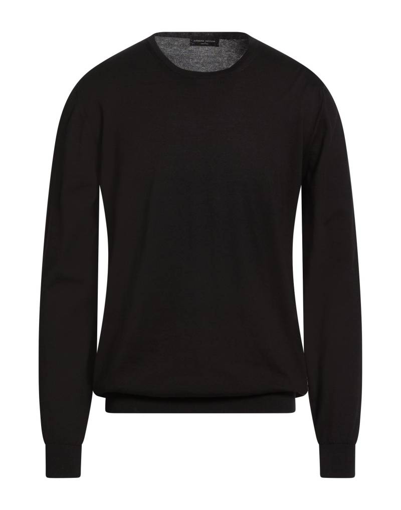 ROBERTO COLLINA Pullover Herren Schwarz von ROBERTO COLLINA