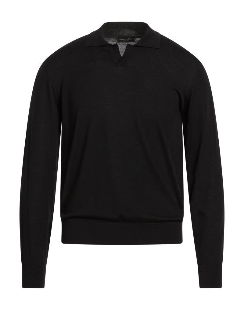 ROBERTO COLLINA Pullover Herren Schwarz von ROBERTO COLLINA