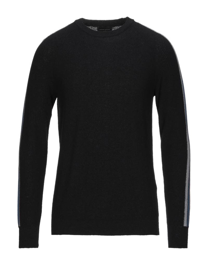 ROBERTO COLLINA Pullover Herren Schwarz von ROBERTO COLLINA