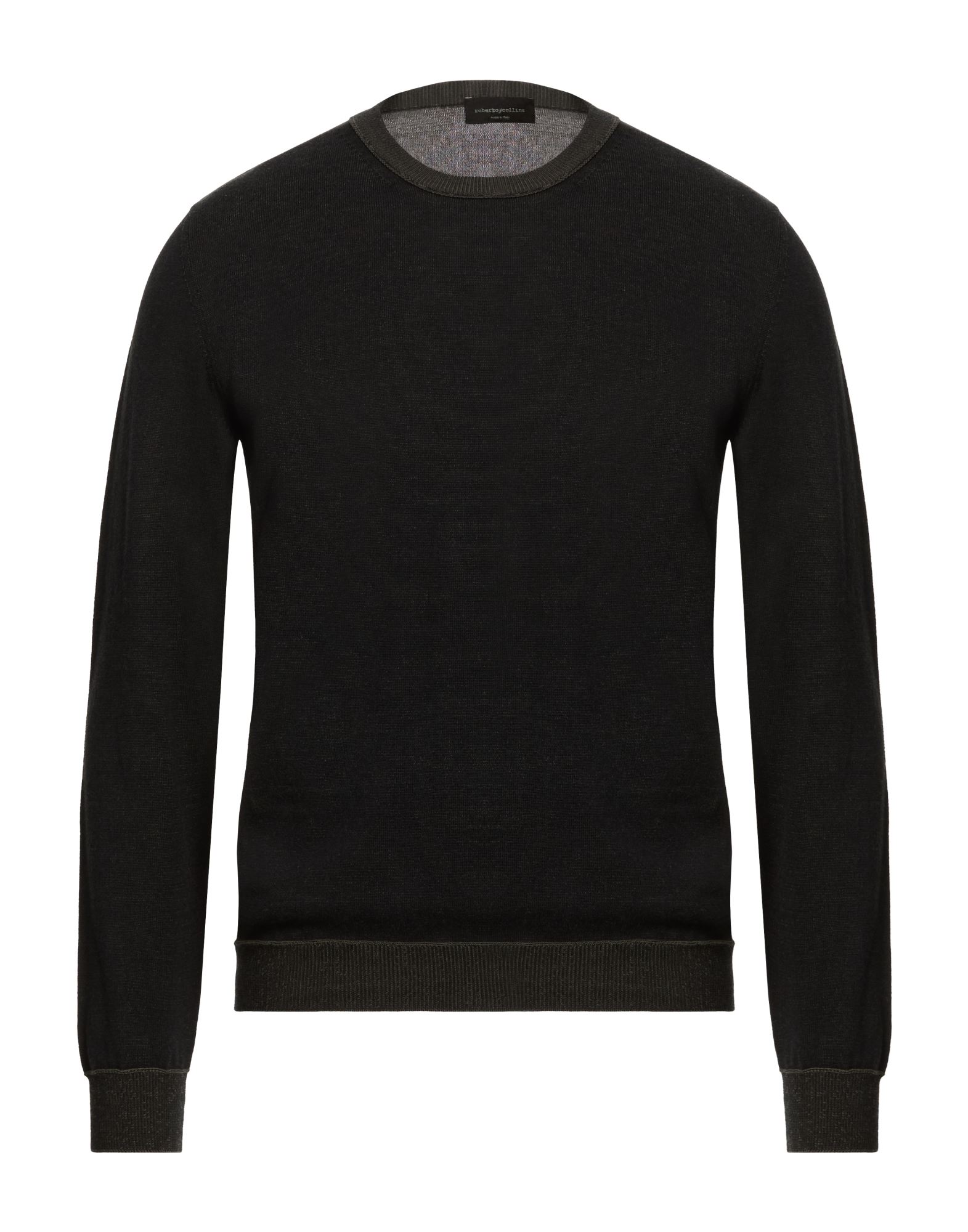 ROBERTO COLLINA Pullover Herren Schwarz von ROBERTO COLLINA