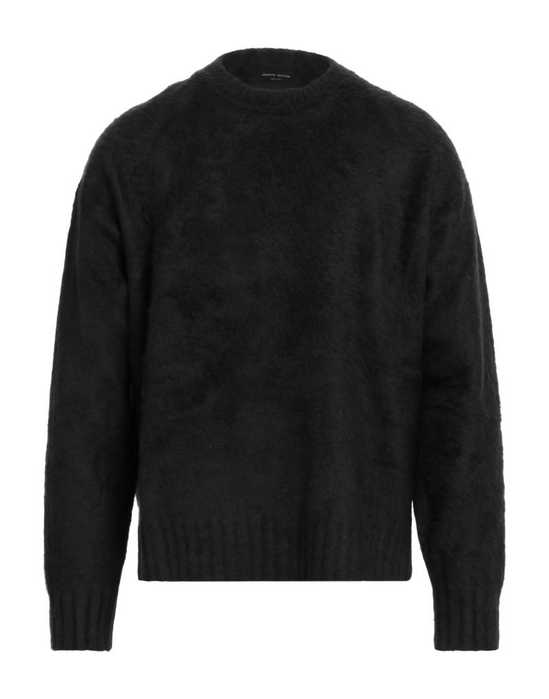 ROBERTO COLLINA Pullover Herren Schwarz von ROBERTO COLLINA
