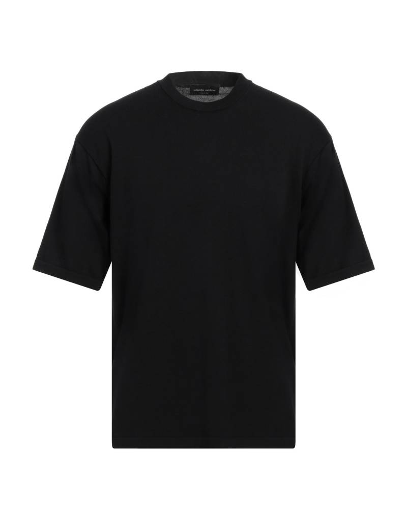 ROBERTO COLLINA Pullover Herren Schwarz von ROBERTO COLLINA