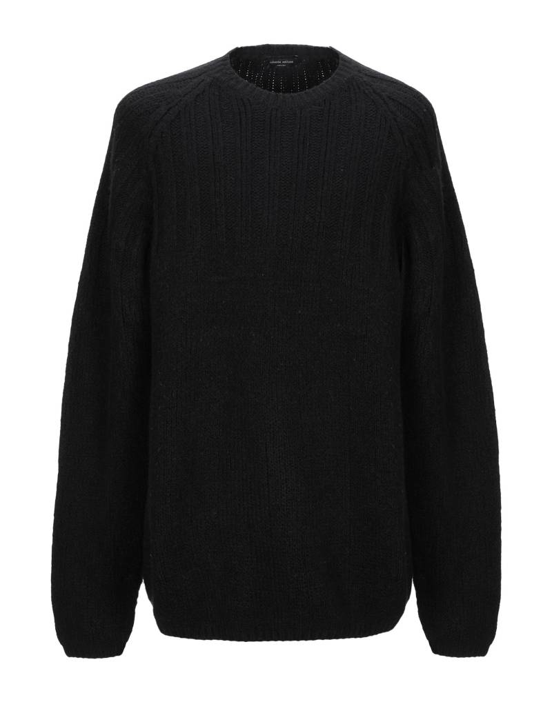 ROBERTO COLLINA Pullover Herren Schwarz von ROBERTO COLLINA