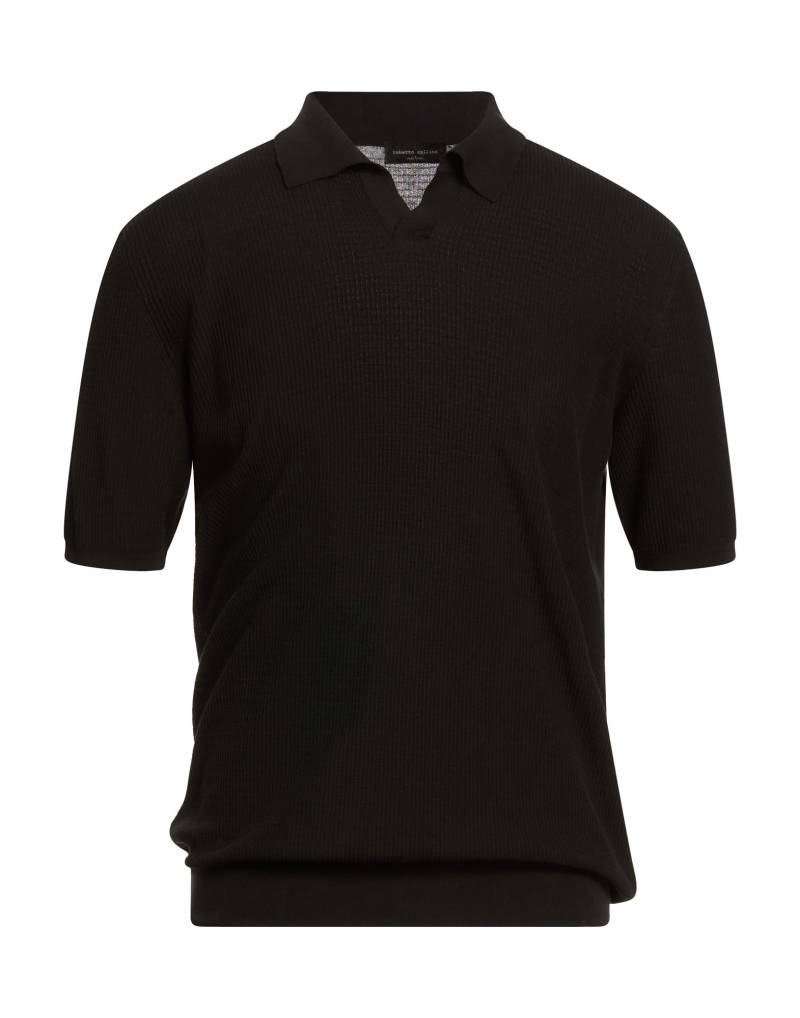 ROBERTO COLLINA Pullover Herren Schwarz von ROBERTO COLLINA