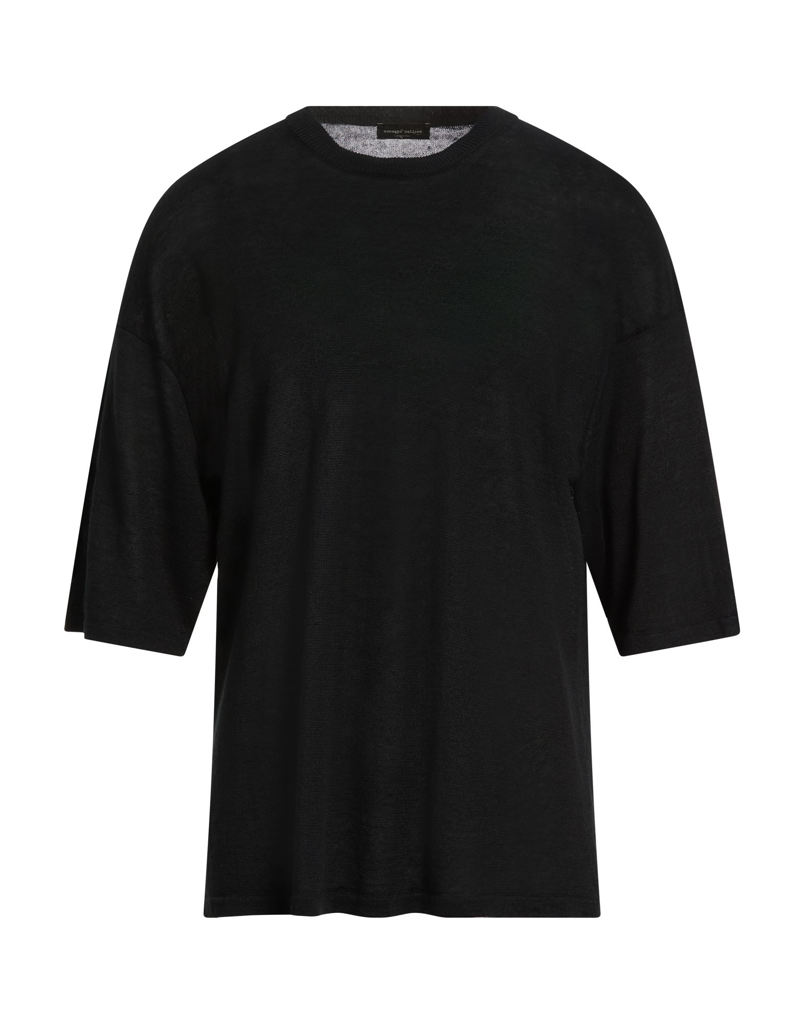 ROBERTO COLLINA Pullover Herren Schwarz von ROBERTO COLLINA