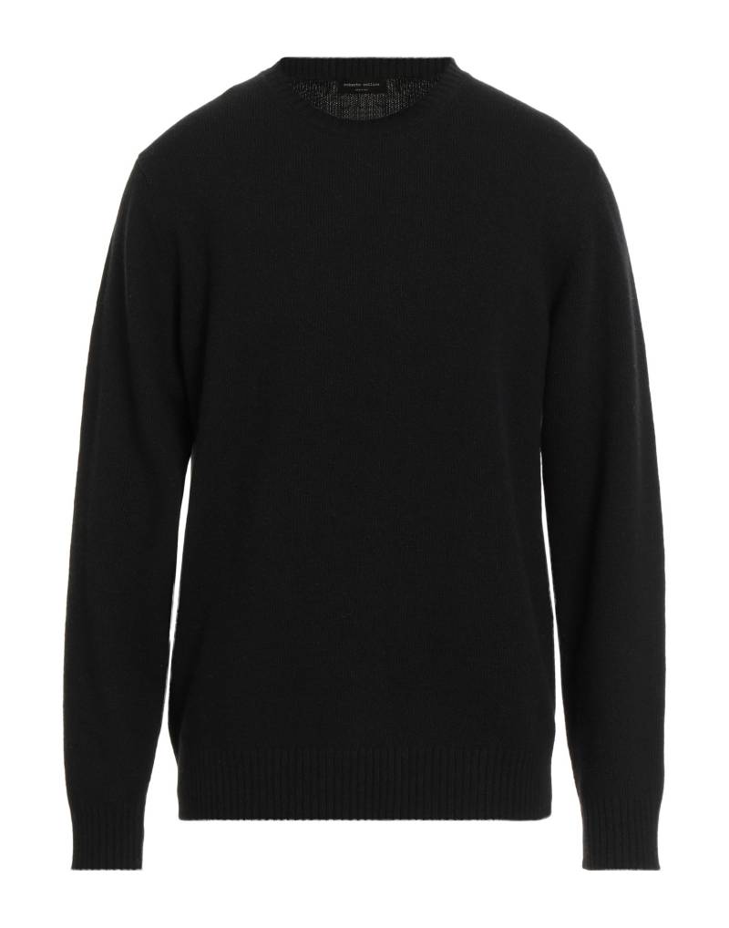 ROBERTO COLLINA Pullover Herren Schwarz von ROBERTO COLLINA