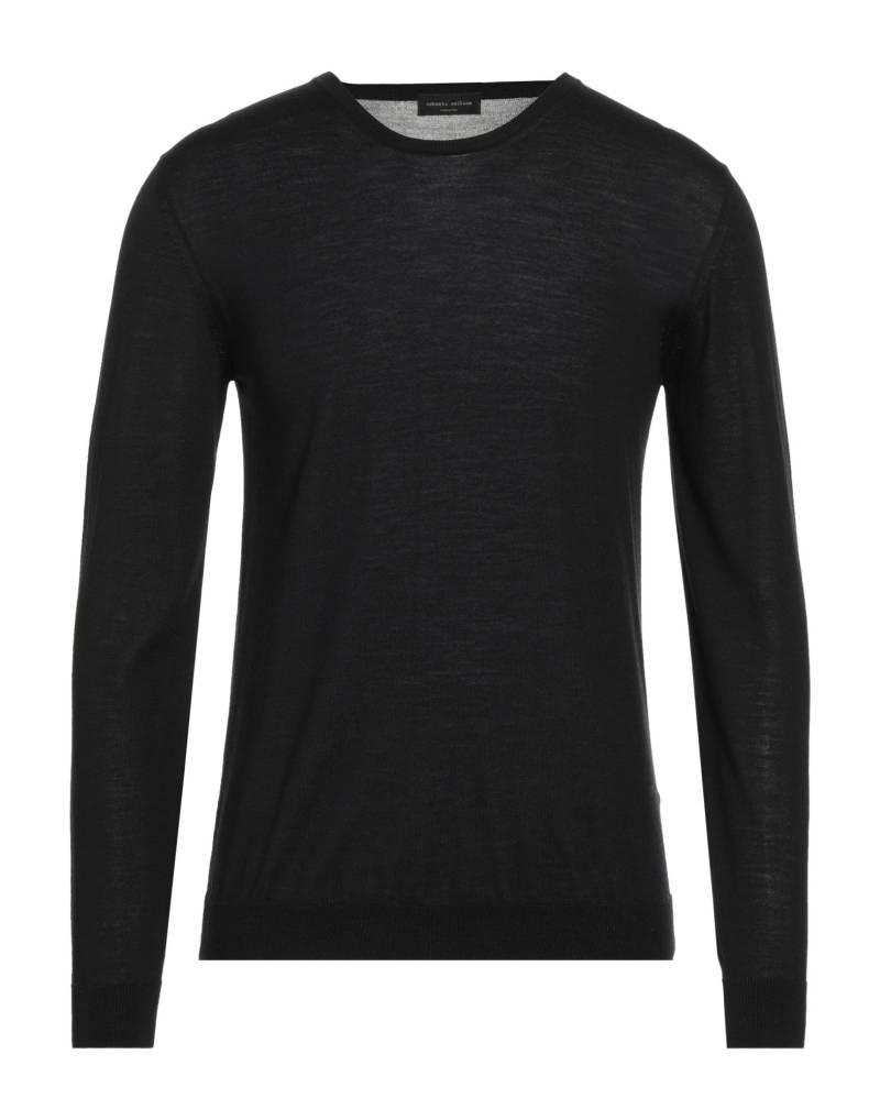 ROBERTO COLLINA Pullover Herren Schwarz von ROBERTO COLLINA
