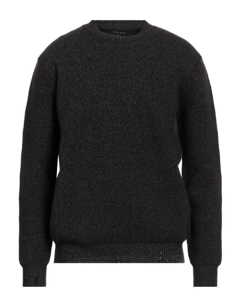 ROBERTO COLLINA Pullover Herren Schwarz von ROBERTO COLLINA
