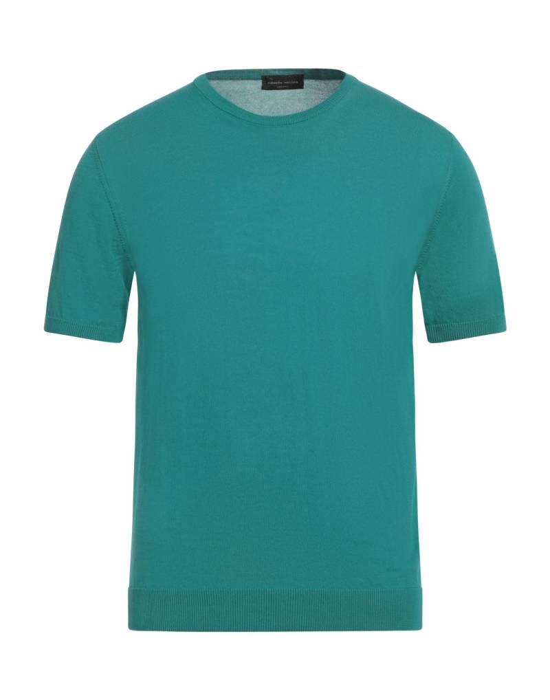 ROBERTO COLLINA Pullover Herren Smaragdgrün von ROBERTO COLLINA