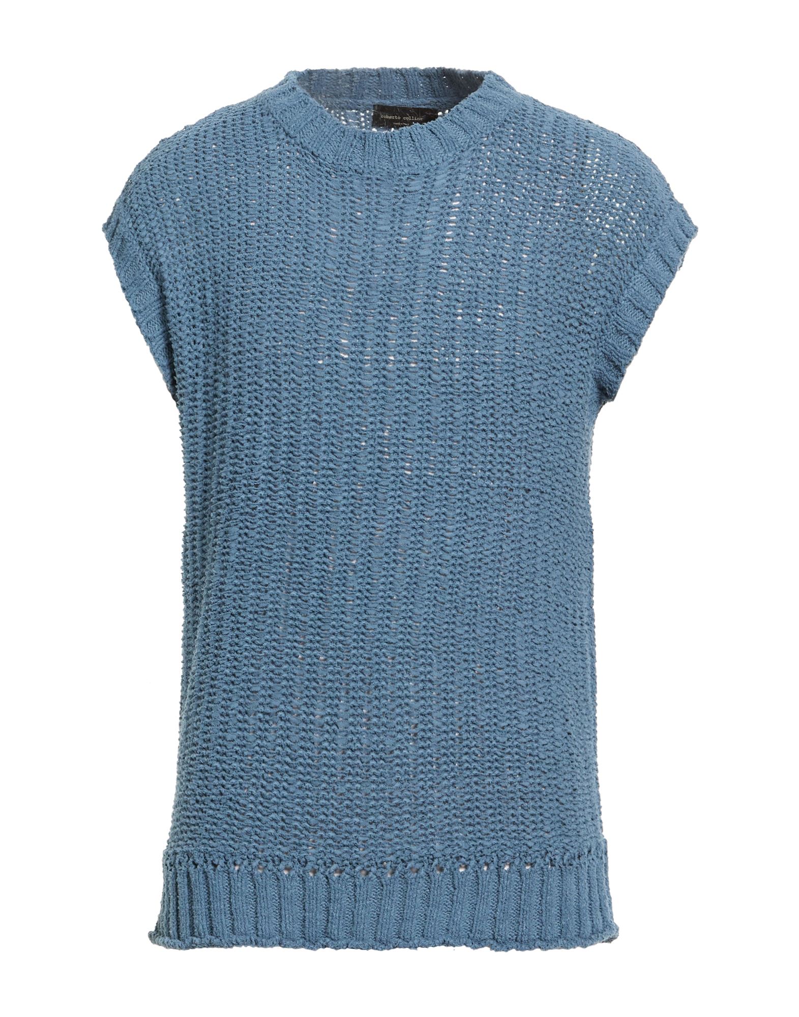ROBERTO COLLINA Pullover Herren Taubenblau von ROBERTO COLLINA