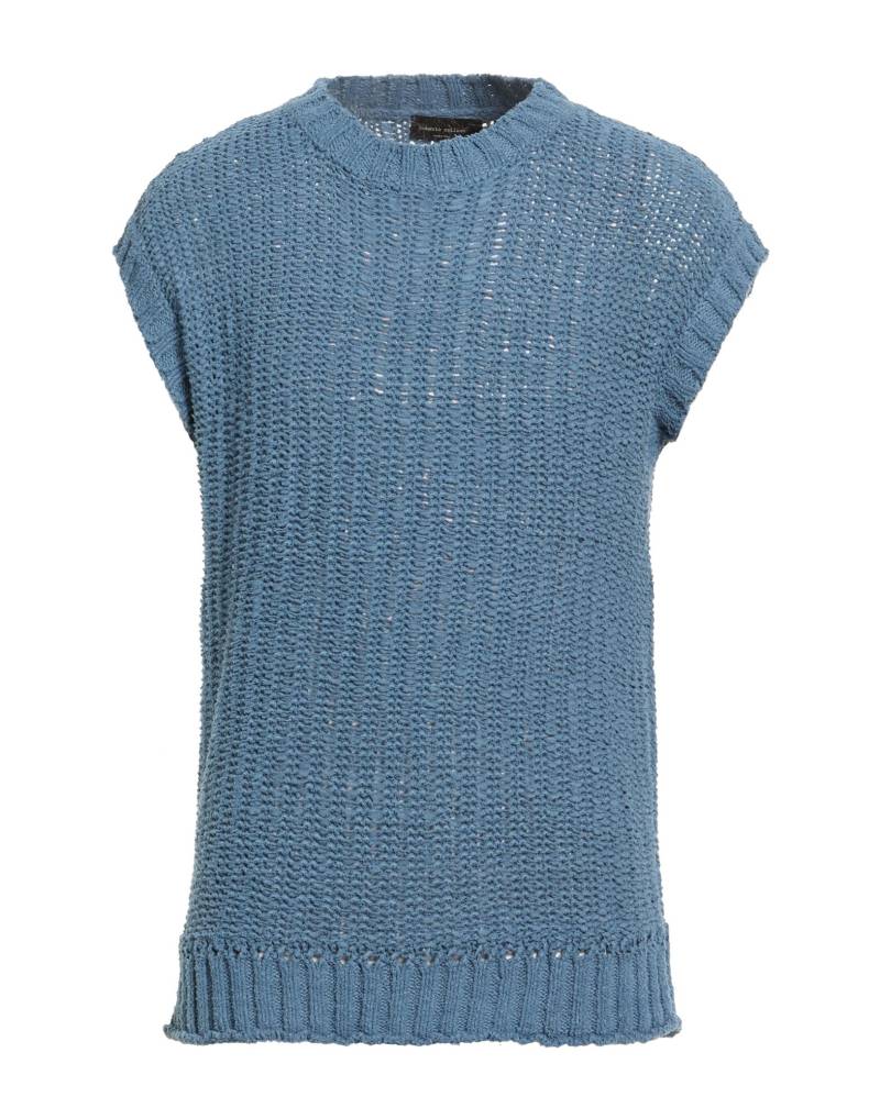 ROBERTO COLLINA Pullover Herren Taubenblau von ROBERTO COLLINA