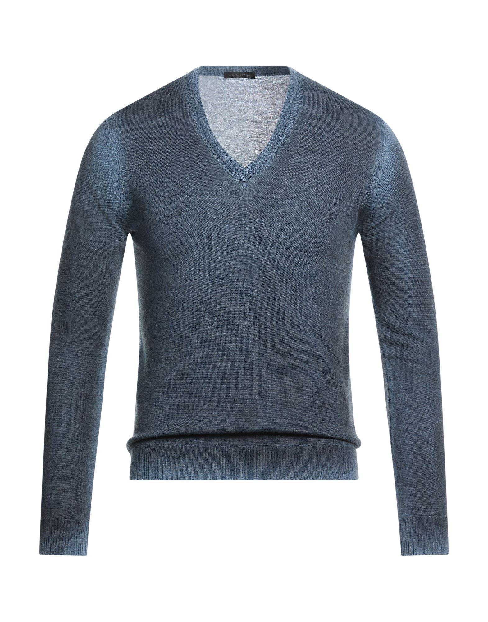 ROBERTO COLLINA Pullover Herren Taubenblau von ROBERTO COLLINA