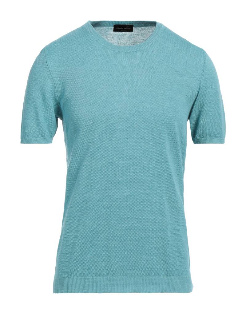 ROBERTO COLLINA Pullover Herren Tūrkis von ROBERTO COLLINA
