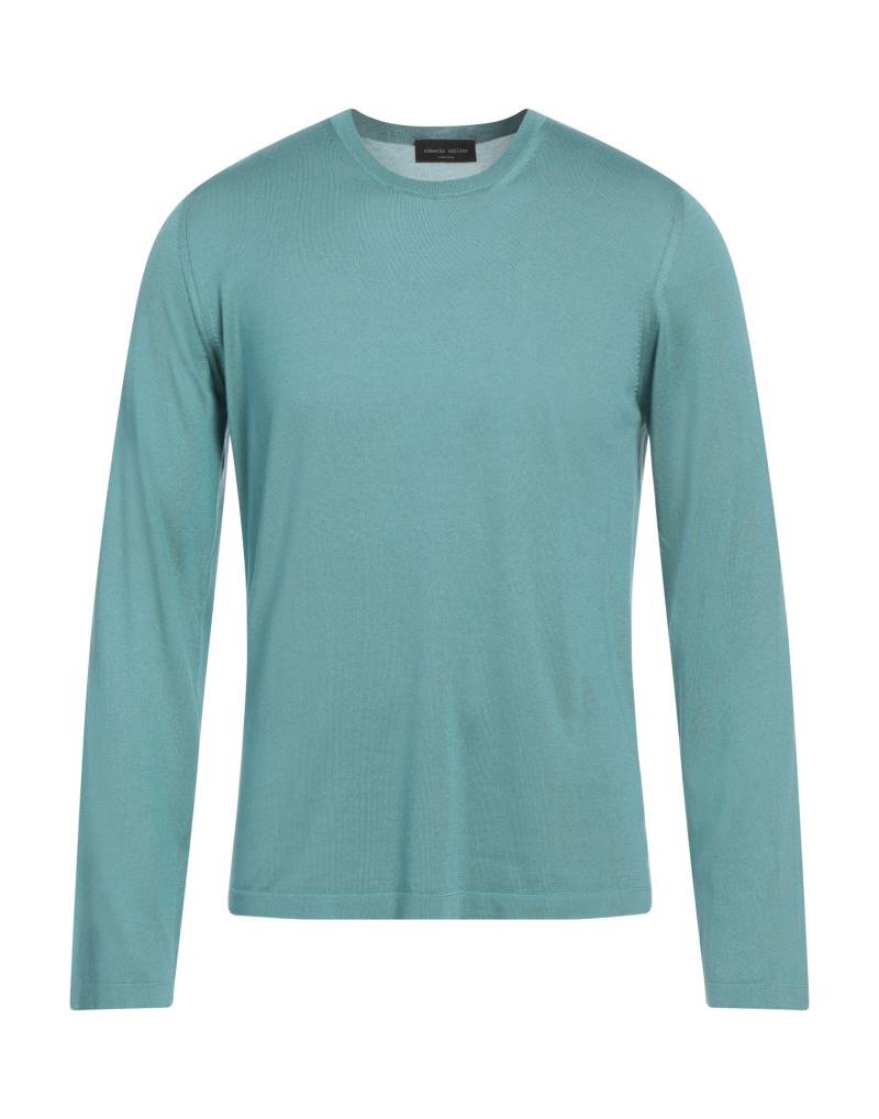 ROBERTO COLLINA Pullover Herren Tūrkis von ROBERTO COLLINA