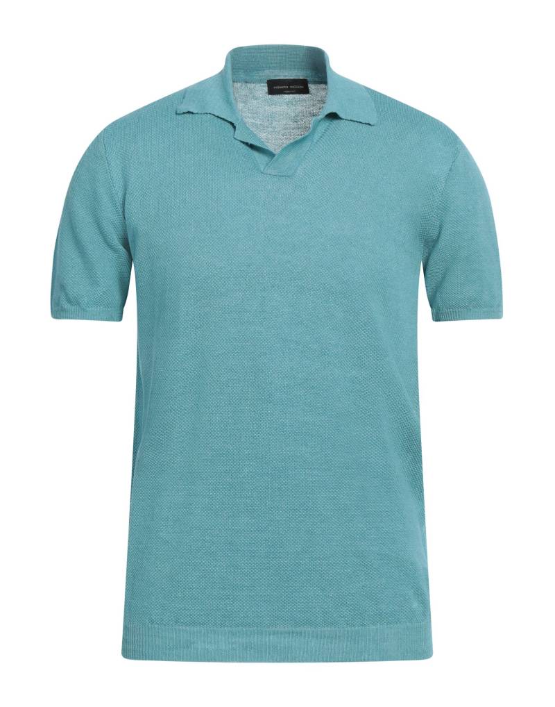 ROBERTO COLLINA Pullover Herren Tūrkis von ROBERTO COLLINA