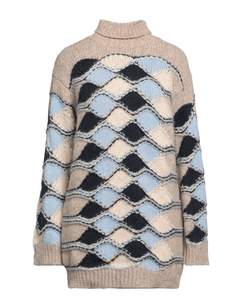 ROBERTO COLLINA Rollkragenpullover Damen Beige von ROBERTO COLLINA