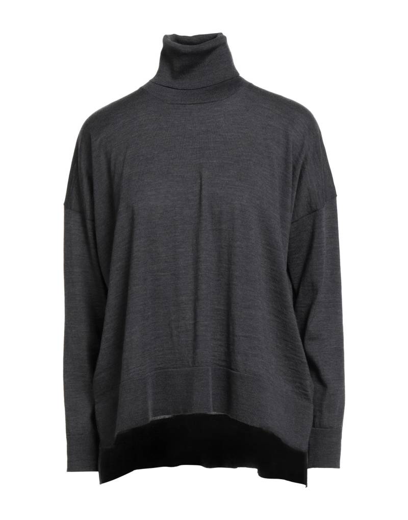 ROBERTO COLLINA Rollkragenpullover Damen Braungrau von ROBERTO COLLINA