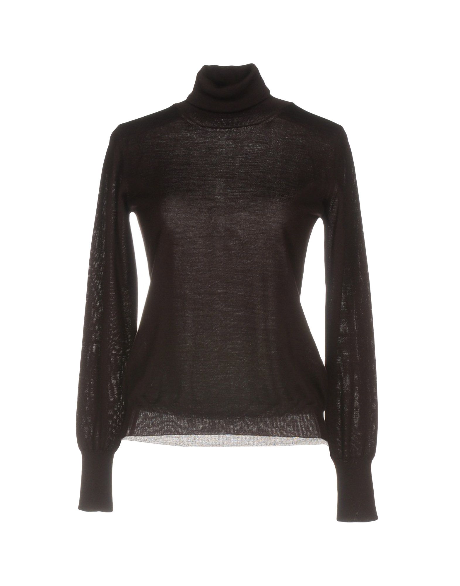 ROBERTO COLLINA Rollkragenpullover Damen Dunkelbraun ROBERTO COLLINA Rollkragenpullover Damen Dunkelbraun von ROBERTO COLLINA