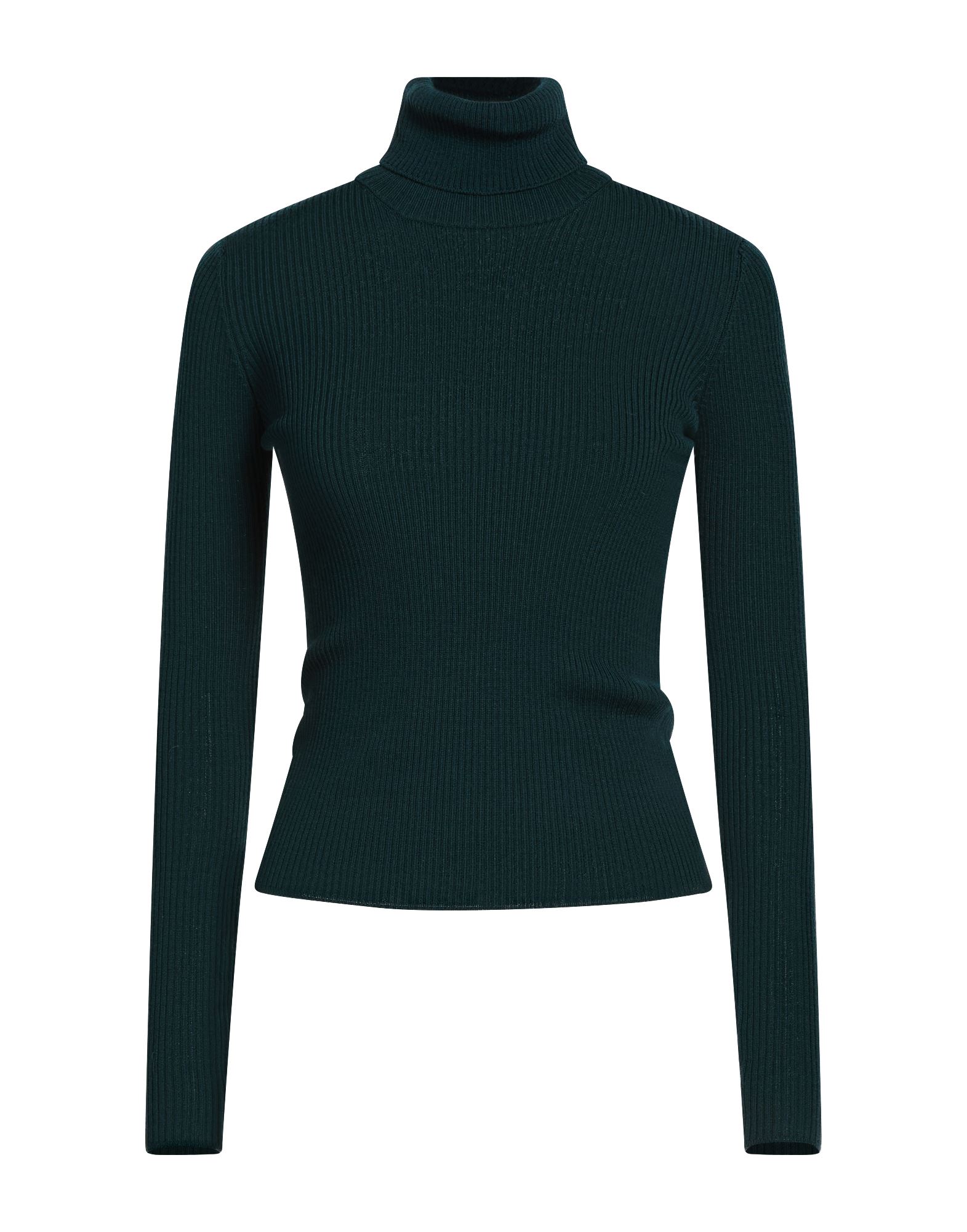 ROBERTO COLLINA Rollkragenpullover Damen Dunkelgrün von ROBERTO COLLINA