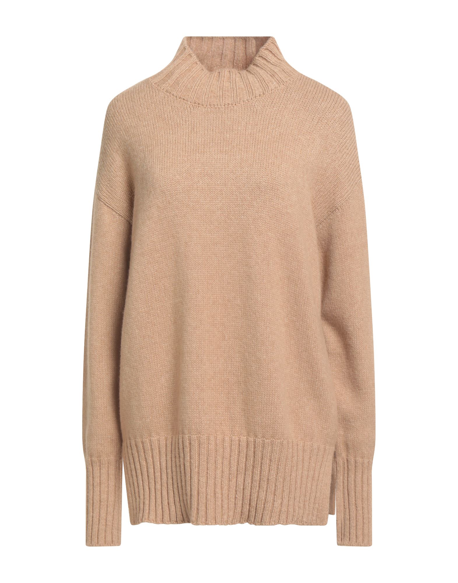 ROBERTO COLLINA Rollkragenpullover Damen Kamel ROBERTO COLLINA Rollkragenpullover Damen Kamel von ROBERTO COLLINA