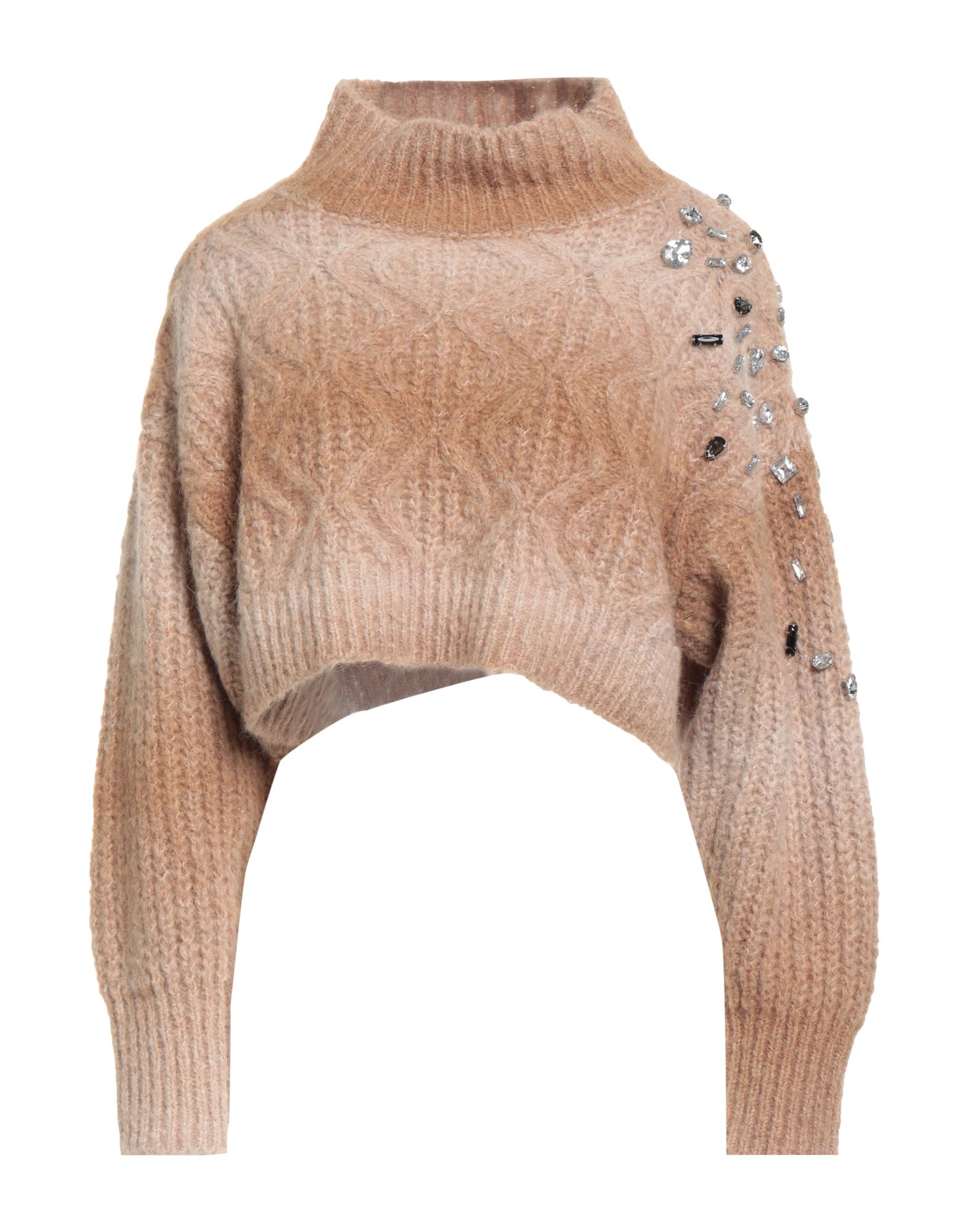 ROBERTO COLLINA Rollkragenpullover Damen Kamel ROBERTO COLLINA Rollkragenpullover Damen Kamel von ROBERTO COLLINA