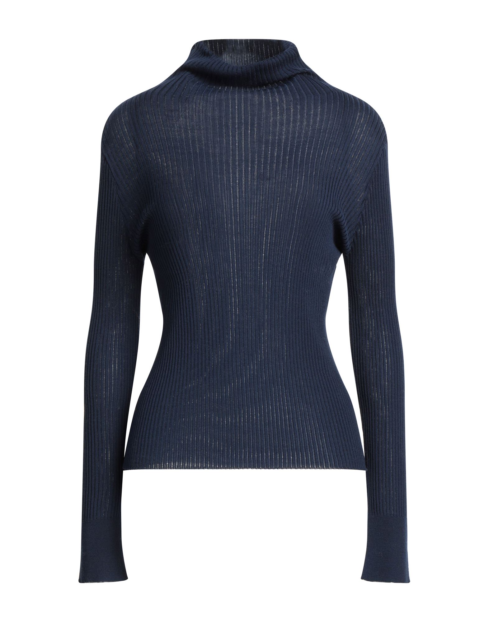 ROBERTO COLLINA Rollkragenpullover Damen Marineblau von ROBERTO COLLINA