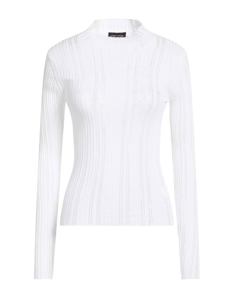 ROBERTO COLLINA Rollkragenpullover Damen Off white von ROBERTO COLLINA