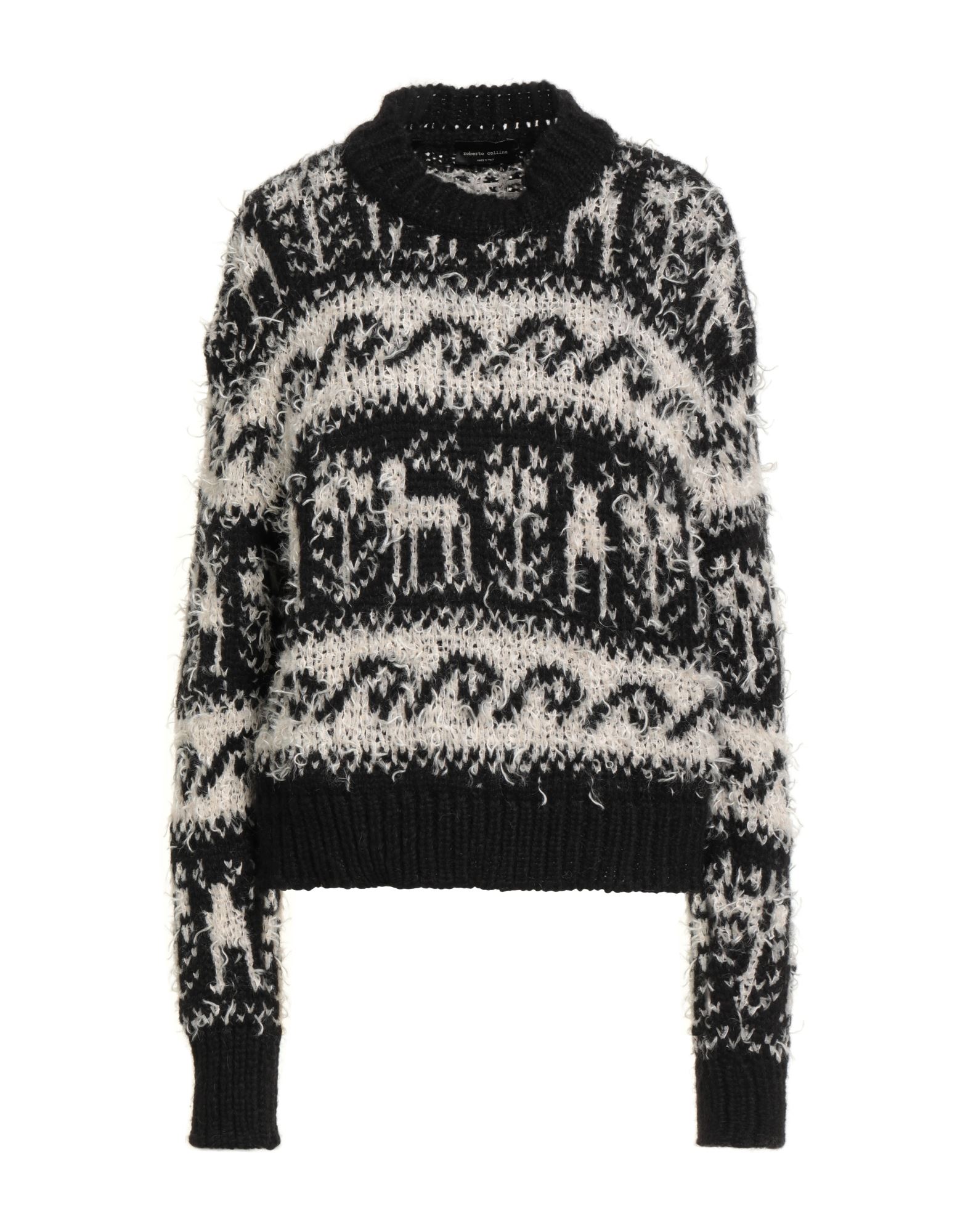 ROBERTO COLLINA Rollkragenpullover Damen Schwarz ROBERTO COLLINA Rollkragenpullover Damen Schwarz von ROBERTO COLLINA