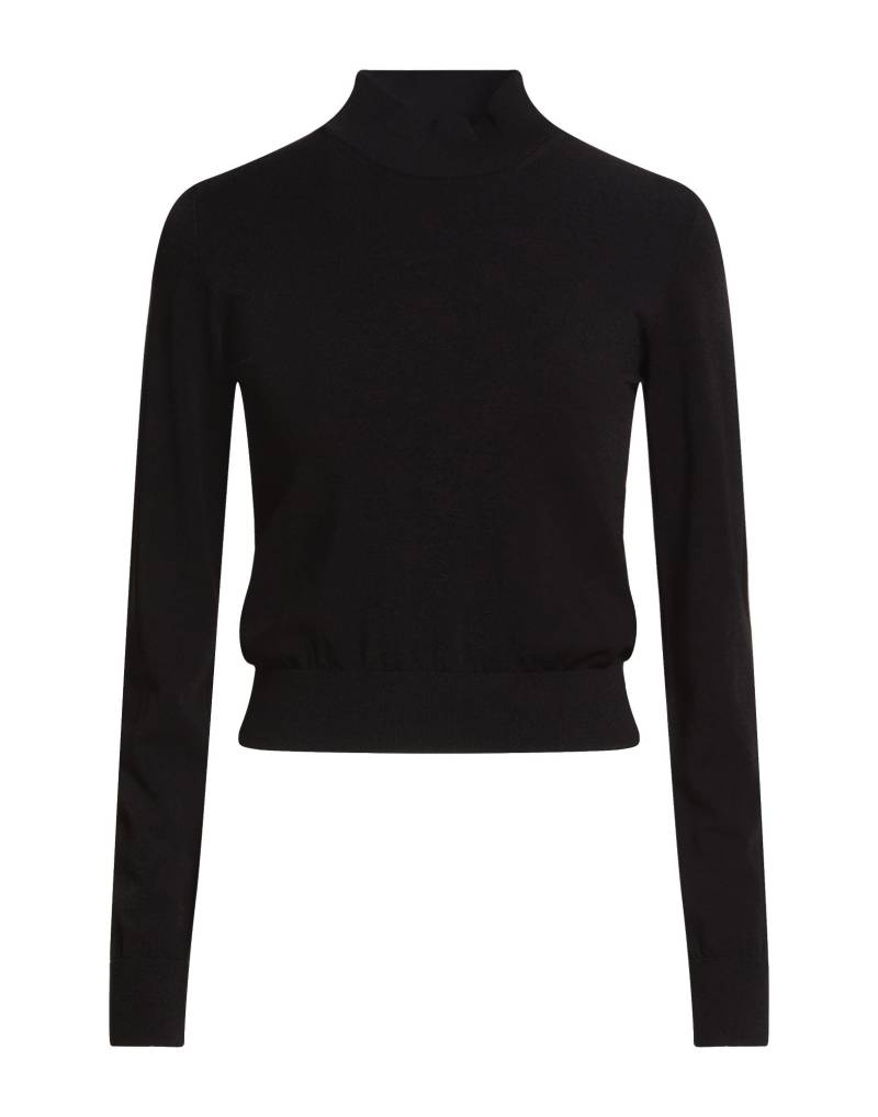 ROBERTO COLLINA Rollkragenpullover Damen Schwarz von ROBERTO COLLINA