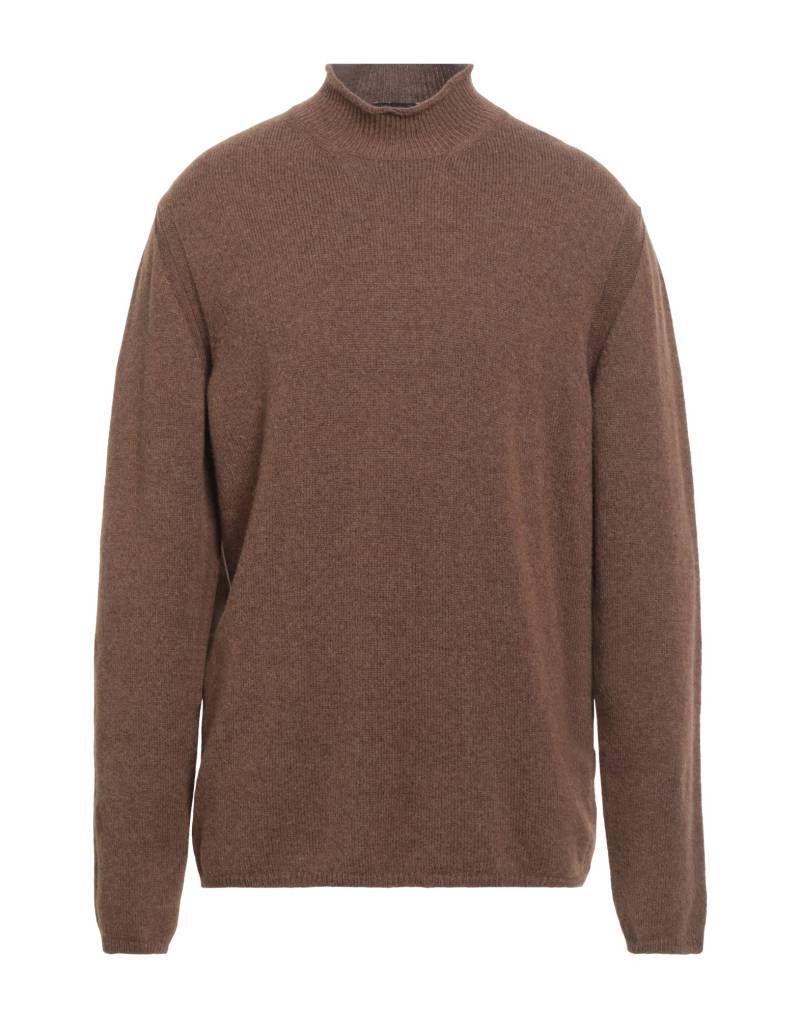 ROBERTO COLLINA Rollkragenpullover Herren Braun von ROBERTO COLLINA