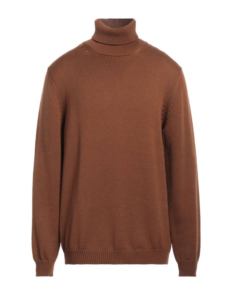 ROBERTO COLLINA Rollkragenpullover Herren Braun von ROBERTO COLLINA