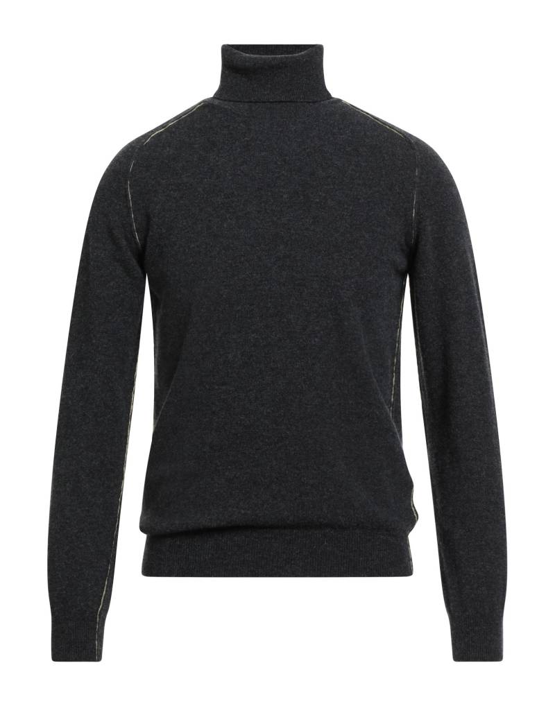 ROBERTO COLLINA Rollkragenpullover Herren Braungrau von ROBERTO COLLINA