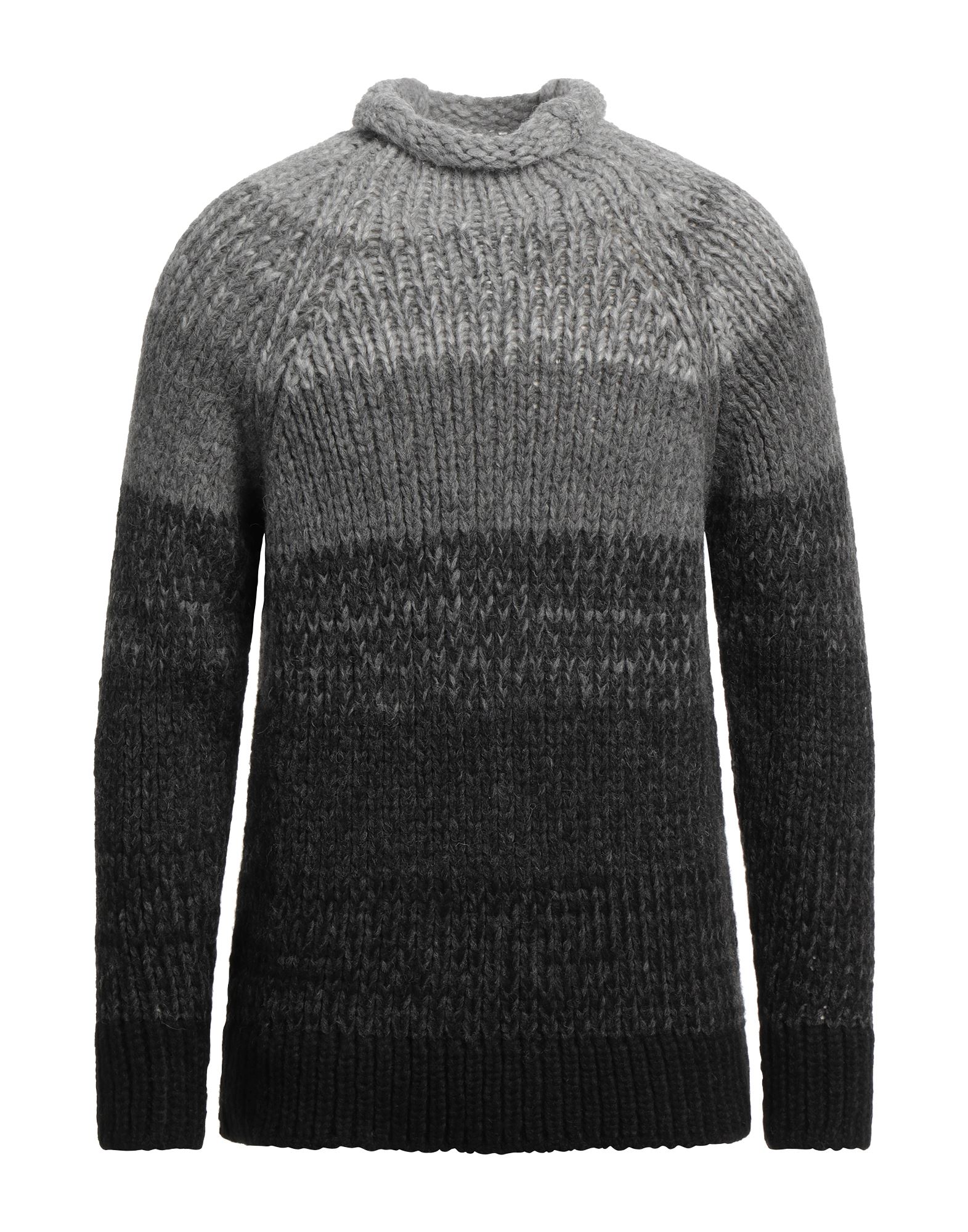 ROBERTO COLLINA Rollkragenpullover Herren Grau von ROBERTO COLLINA