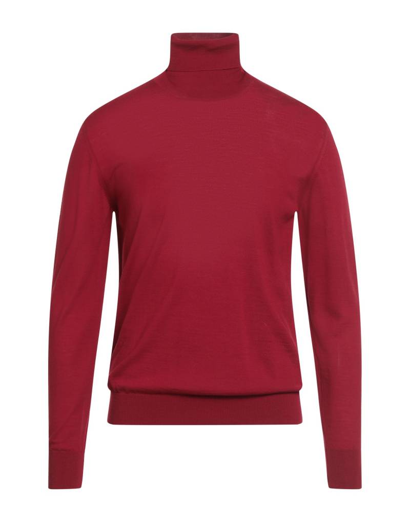 ROBERTO COLLINA Rollkragenpullover Herren Rot von ROBERTO COLLINA