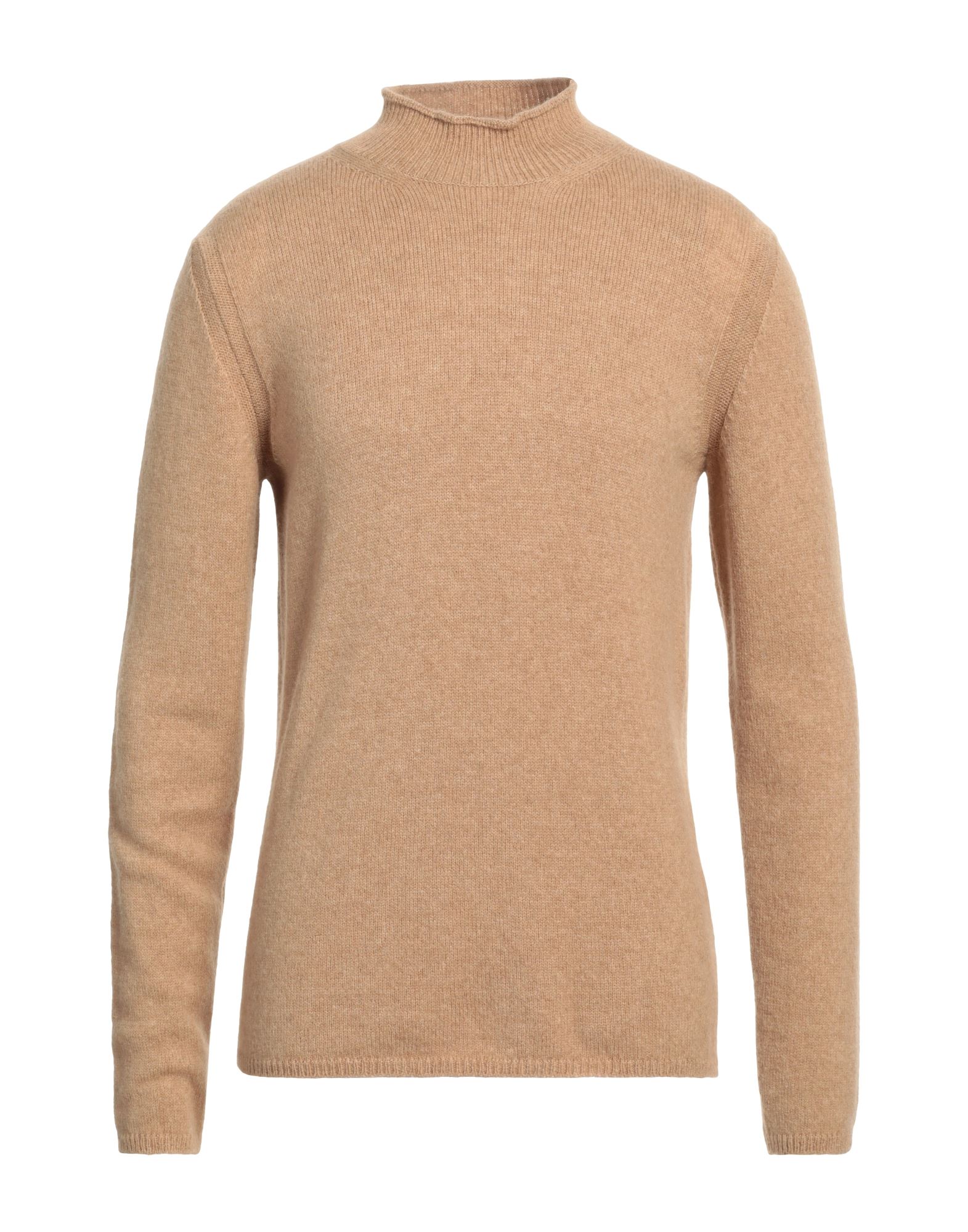 ROBERTO COLLINA Rollkragenpullover Herren Sand von ROBERTO COLLINA