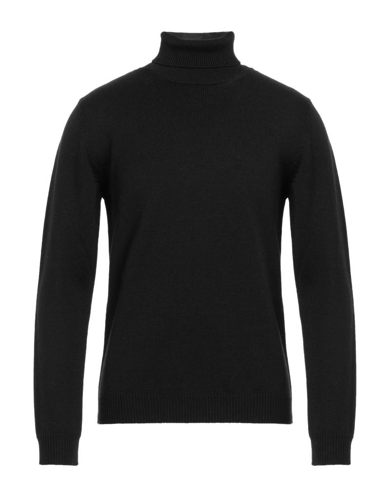 ROBERTO COLLINA Rollkragenpullover Herren Schwarz von ROBERTO COLLINA