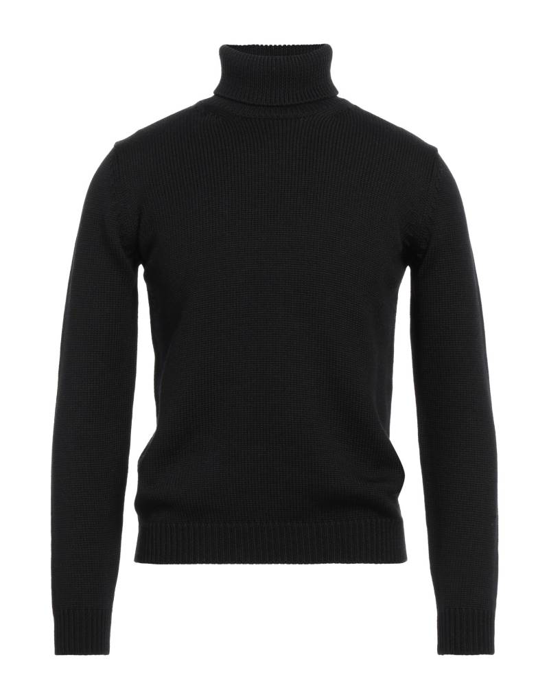 ROBERTO COLLINA Rollkragenpullover Herren Schwarz von ROBERTO COLLINA