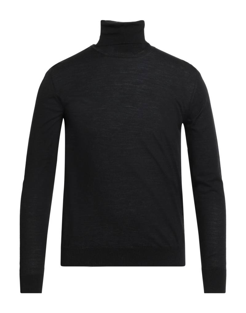 ROBERTO COLLINA Rollkragenpullover Herren Schwarz von ROBERTO COLLINA