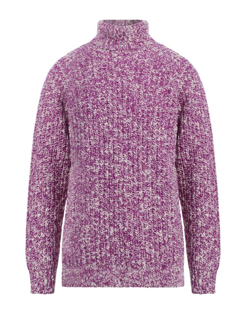 ROBERTO COLLINA Rollkragenpullover Herren Violett von ROBERTO COLLINA
