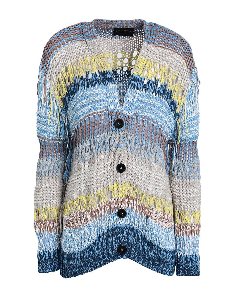 ROBERTO COLLINA Strickjacke Damen Azurblau von ROBERTO COLLINA